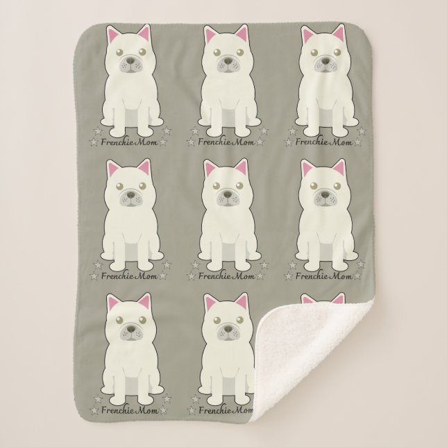 Frenchie Mama Sherpadecke (Vorderseite)