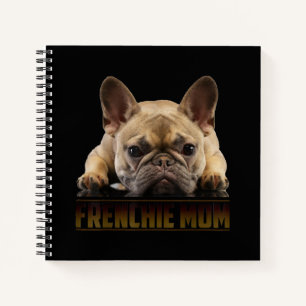 Frenchie Mama T Women French Bulldog Gift Dog Mama Notizbuch