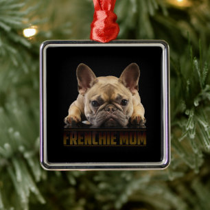 Frenchie Mama T Women French Bulldog Gift Dog Mama Ornament Aus Metall