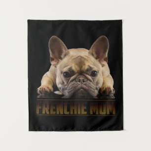 Frenchie Mama T Women French Bulldog Gift Dog Mama Wandteppich