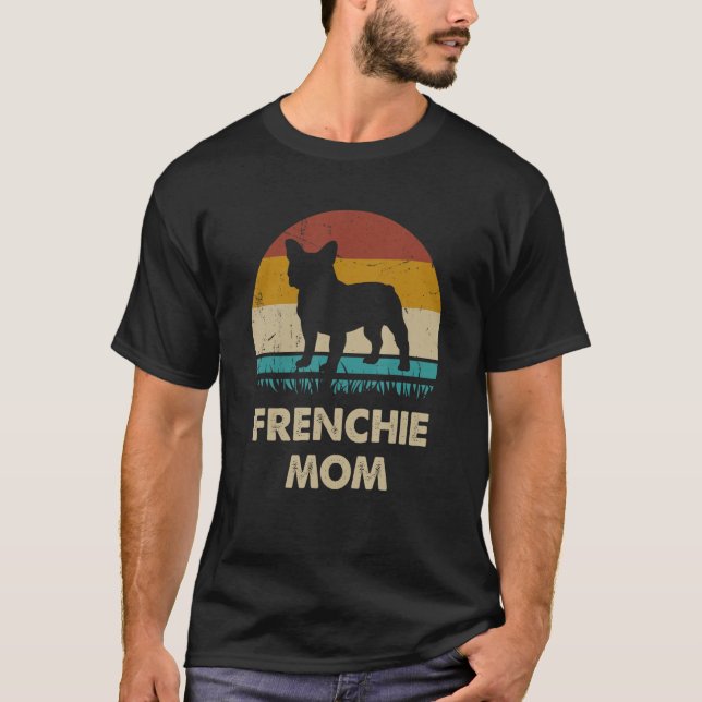 Frenchie Mama Womens Frenchie Mama T-Shirt (Vorderseite)