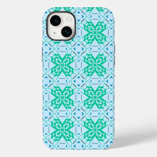 Frenchie Modern Pattern Case-Mate iPhone-Hülle iPhone Hülle (Rückseite)