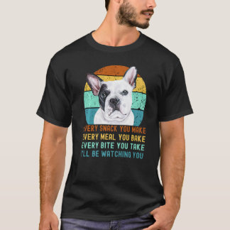 Frenchie oder Französische Bulldogge Hund bei jede T-Shirt