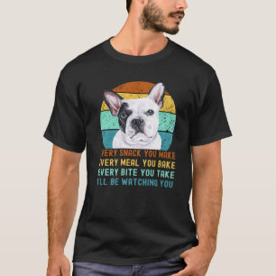 Frenchie oder französischer Bulldogge Hund jeden S T-Shirt