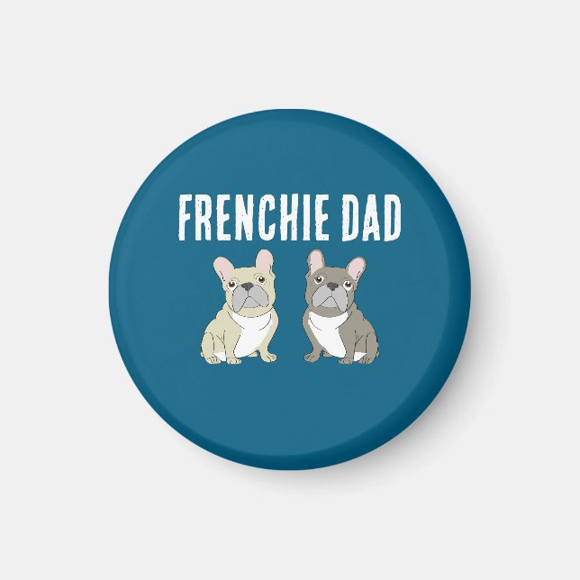Frenchie Papa Magnet (Vorne)