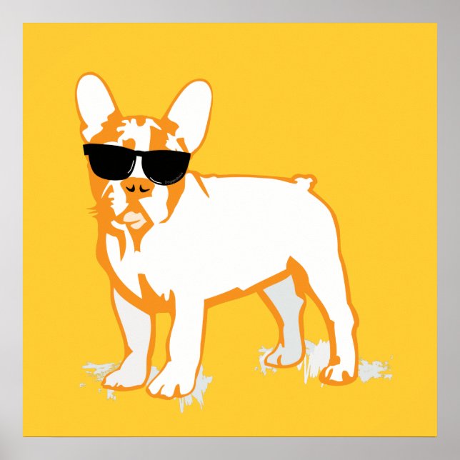 Frenchie Poster (Vorne)