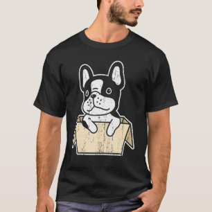Frenchie Puppy Animal Kids French Bulldog T-Shirt