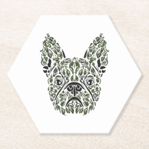 Frenchie Puppy Art Untersetzer