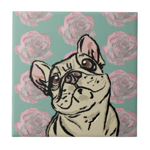 Frenchie Rosen Fliese