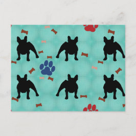 Frenchie Shadow Postkarte