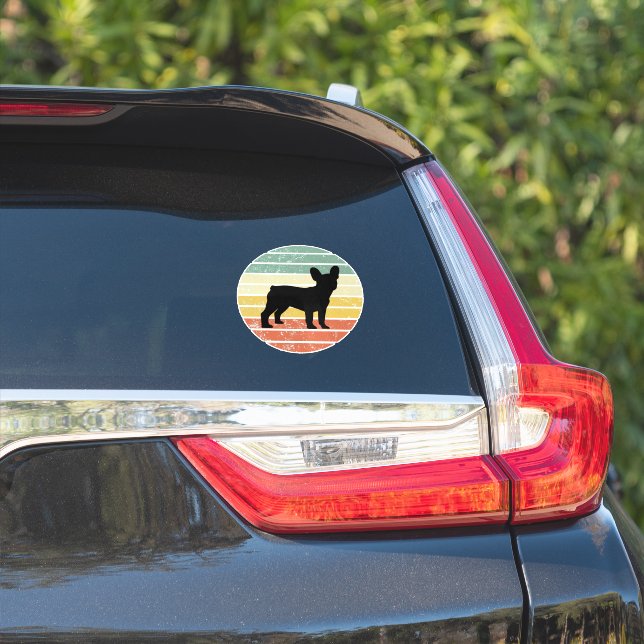 Frenchie Sticker (Auto Seite)