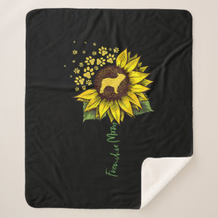 Frenchie Sunflower Mama French Bulldog Lover Gift Sherpadecke