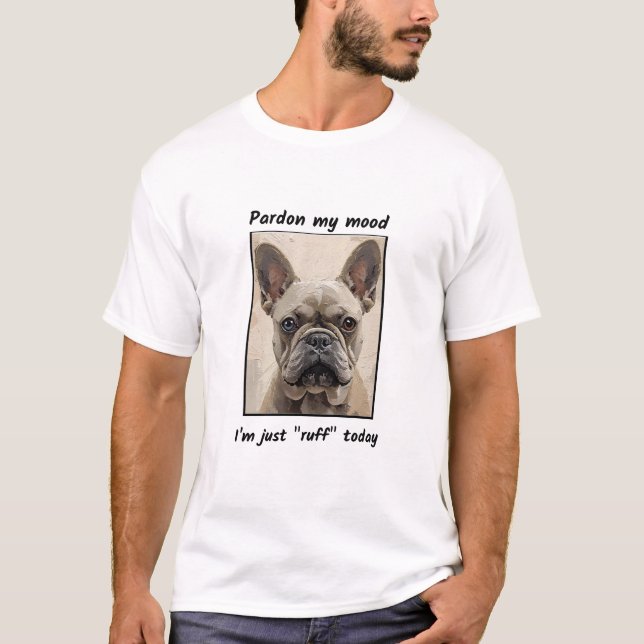 Frenchie-T-Shirt T-Shirt (Vorderseite)