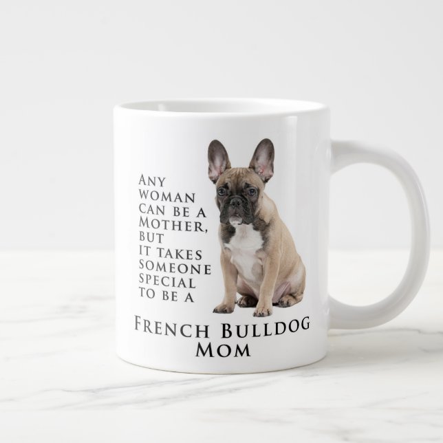 Frenchie Traits Jumbo Tasse (Rechts)