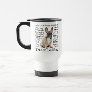Frenchie Travel Mug Reisebecher