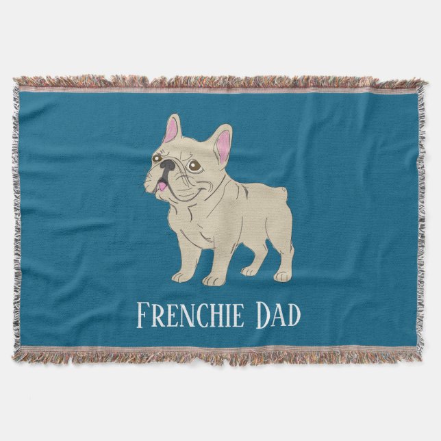 Frenchie-Vater Decke (Vorderseite)