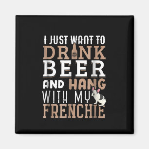 Frenchie Vater T Funny French Bulldog Lover Gesche Magnet