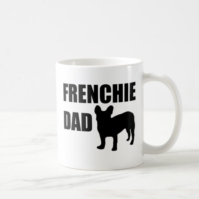 Frenchie Vater Tasse (Rechts)