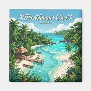Frenchman's Cove Port Antonio Jamaika Magnet
