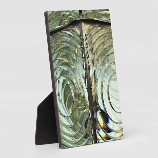 Frensel Lens, Cape Blanco Lighthouse, Oregon Coast Fotoplatte (Seite)