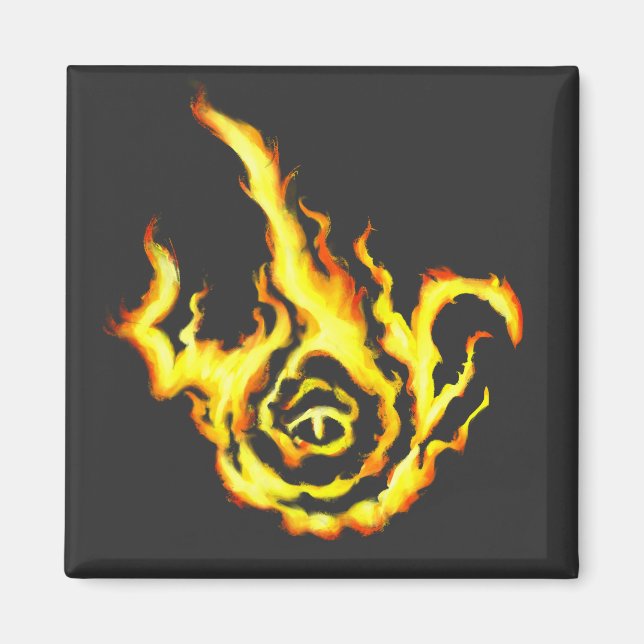 frenziedflamesymbolmadnessculteldenmagnetima magnet (Vorne)