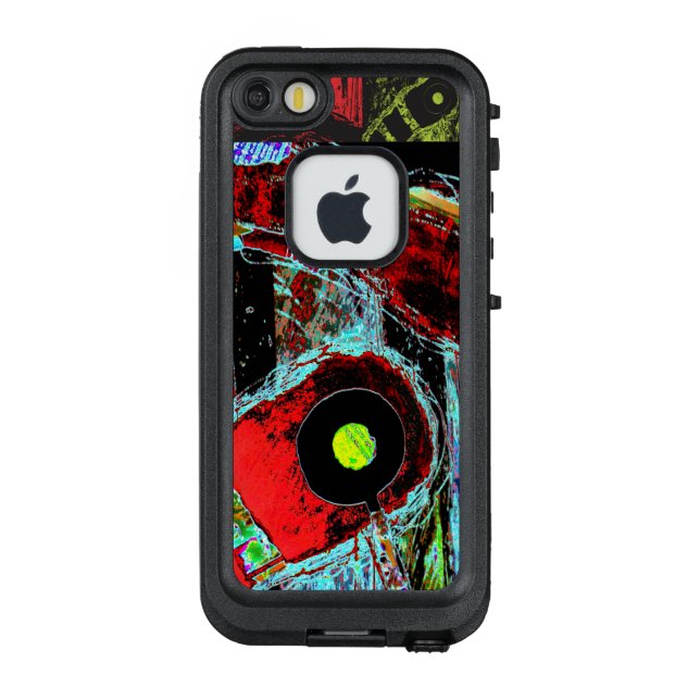 Frequency Serpent – Abstract Energy LifeProof LifeProof iPhone Hülle (Rückseite)