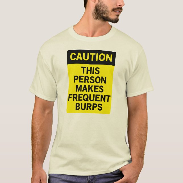 Frequentieren Sie Burps T-Shirt (Vorderseite)
