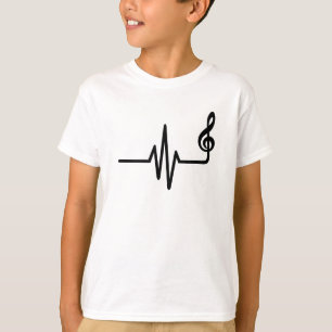 Frequenz-Musiknote T-Shirt