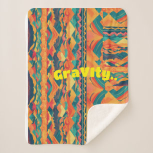 "Frequenzgravität: Sherpa Blanket Sherpadecke