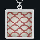 Frequenzsymmetrie VII Versilberte Kette<br><div class="desc">Muster</div>