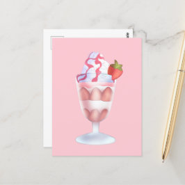 Fresas Con Crema Mexicanas Postkarte