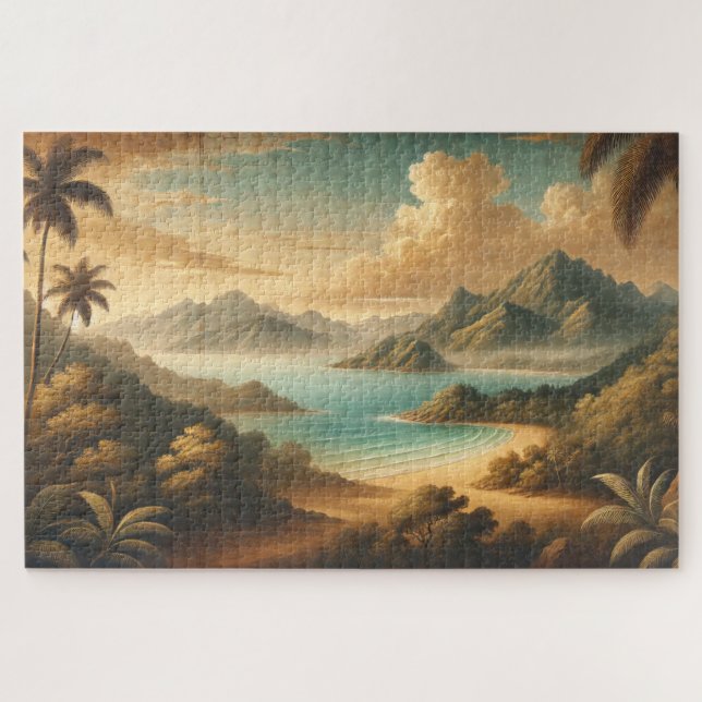 FRESCO BAY JIGSAW PUZZLE - LANDSCAPE SERIEN (Horizontal)