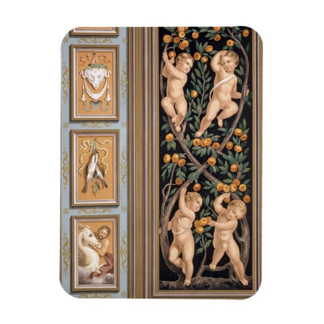 Fresco of Cupids from the Church of St. Ambroglio, Magnet (Vertikal)