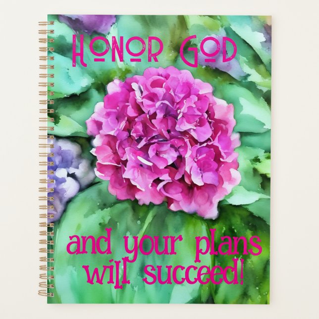 Fresh as a Hydrangea Planner Planer (Vorderseite)