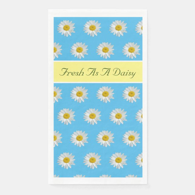 Fresh as Daisy Serviette (Vorderseite)