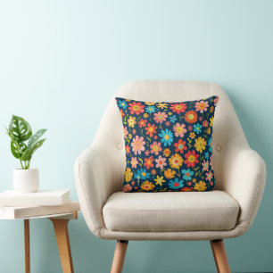 Fresh Blossom Energy 16x16 Throw Kissen