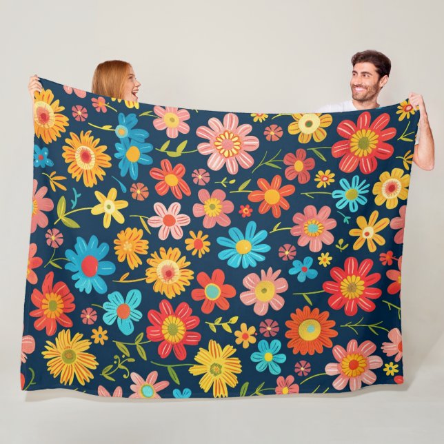 Fresh Blossom Energy 60x80 Fleece Blanket (Beispiel)