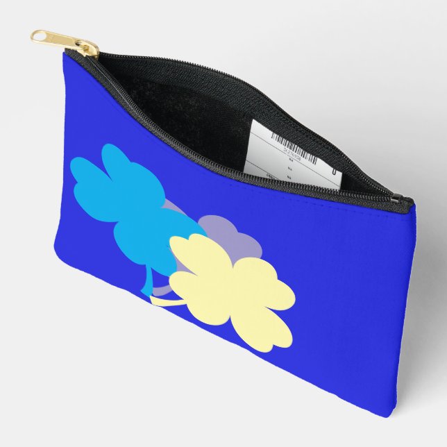 Fresh BlueMonarch Pastel  Accessory Pouch Zubehörtasche (Offen)