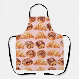 Fresh Buns and Croissants von Natasha Us Schürze