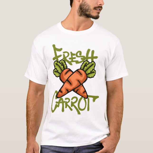 Fresh Carrots streetwear T-Shirt (Vorderseite)