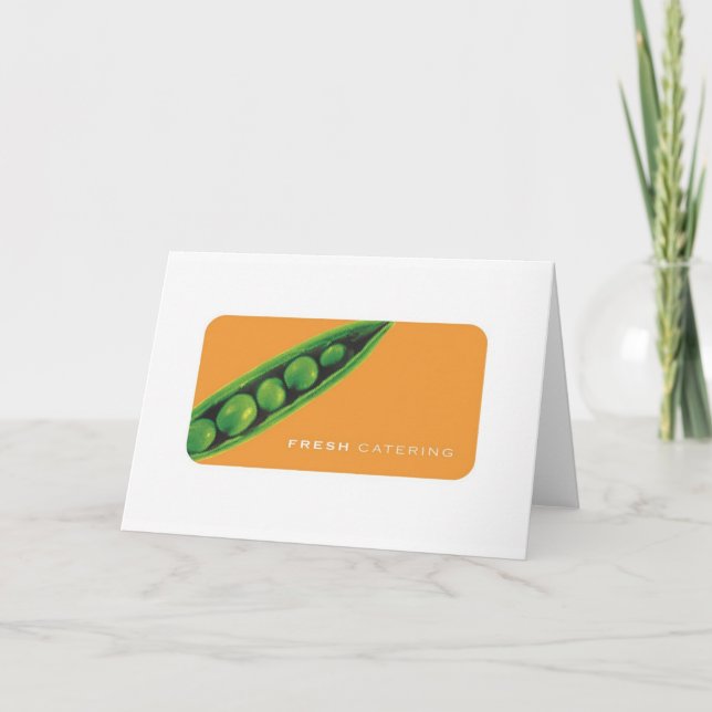 Fresh Catering Card Karte (Vorderseite)