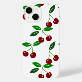 Fresh Cherry Seamless Muster iPC Case-Mate iPhone 14 Hülle