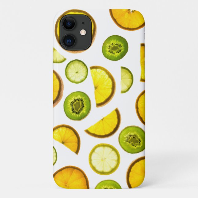 Fresh Citrus Fruits iPhone Case (Rückseite)