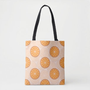 'Fresh Citrus' Lebendiges Orangenmuster