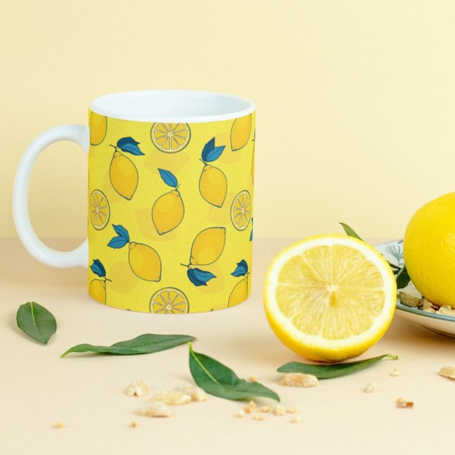 Fresh Citrus Lemon Kaffeetasse (Von Creator hochgeladen)