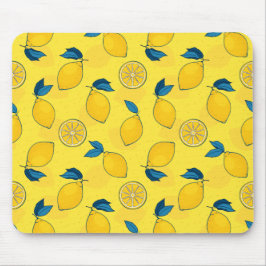 Fresh Citrus Lemon Mousepad