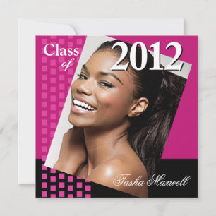 Fresh Class of 2012 Grad Foto Party Einladung
