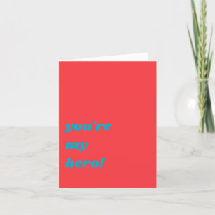 Fresh Danke Card Feiertagskarte