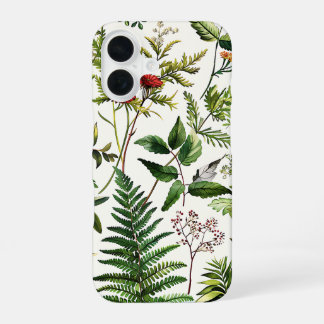 Fresh Elegant Delicate Botanical iPhone Case 16 Hülle