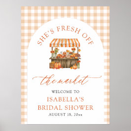 Fresh Fresh off Market Brautparty Willkommen Poster